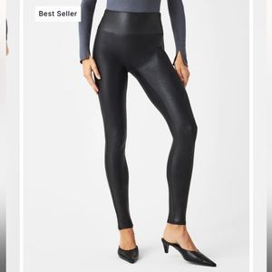 Spanx Faux Leather Leggings